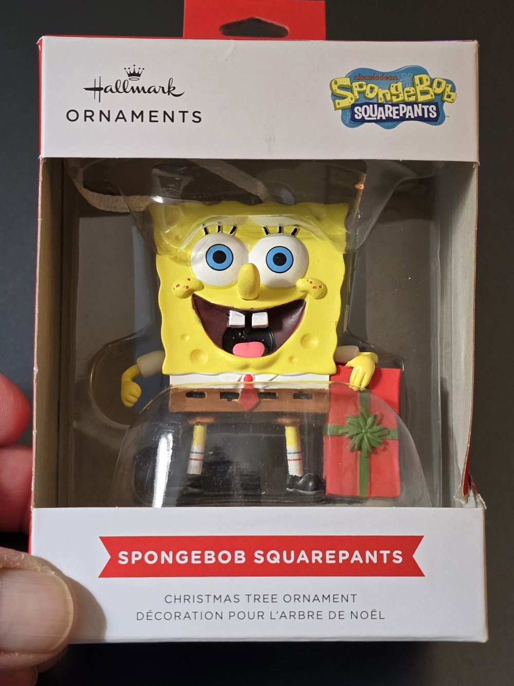 Hallmark Nickelodeon SpongeBob SquarePants Christmas tree Ornament NIB